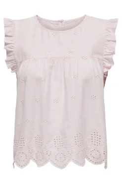 Sale Onlsilla Life S/L Frill Top 15213398 T-Shirts & Toppe