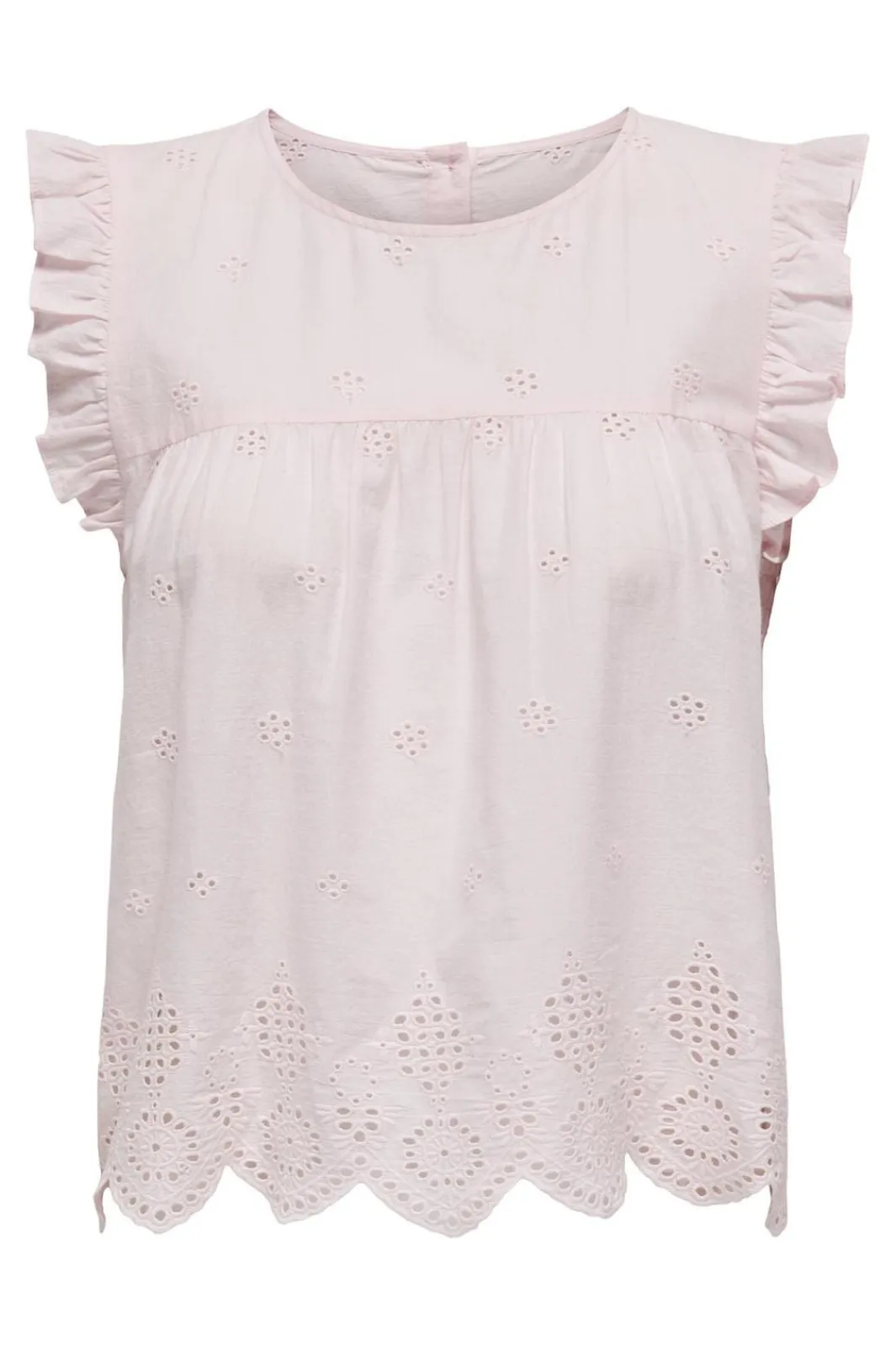 Sale Onlsilla Life S/L Frill Top 15213398 T-Shirts & Toppe