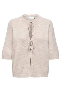 Clearance Onlsimoni 2/4 Bow Cardigan Knt Cardigans|Ammevenligt Tøj