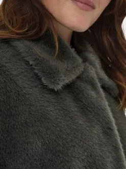 Clearance Onlsof Fur Cape Overtøj & Jakker