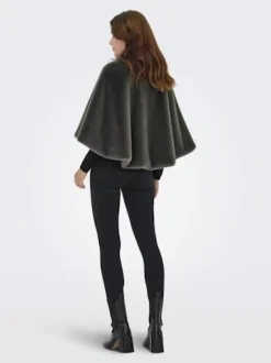 Clearance Onlsof Fur Cape Overtøj & Jakker
