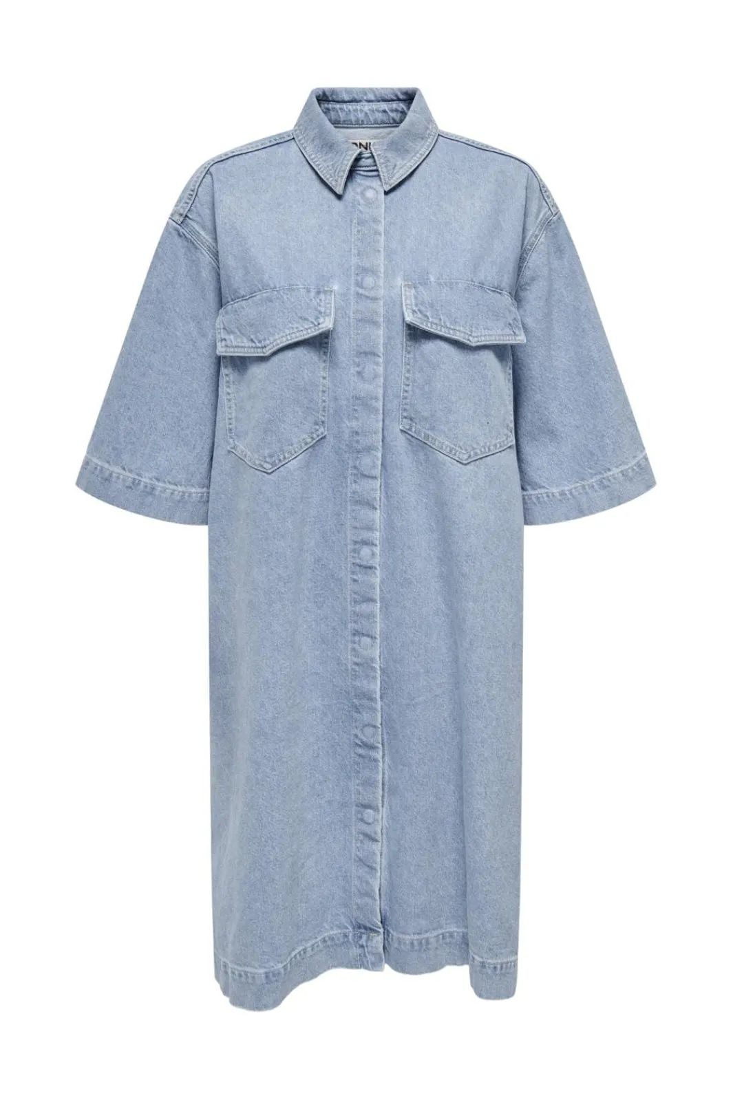Onlsophie S/S Oversize Dress Sik Kjoler