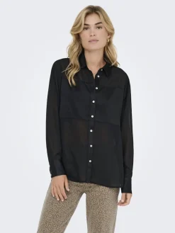 Only Bluser & Skjorter<Onlstar Life L/S Breeana Mix Shirt Solid