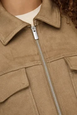 Only Overtøj & Jakker<Onlstina Life Faux Suede Jacket Cc