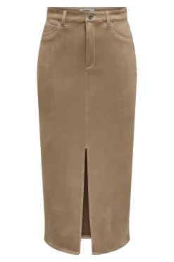 Only Nederdele<Onlstina Life Faux Suede Skirt Cc