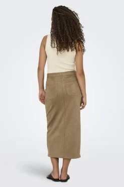 Only Nederdele<Onlstina Life Faux Suede Skirt Cc