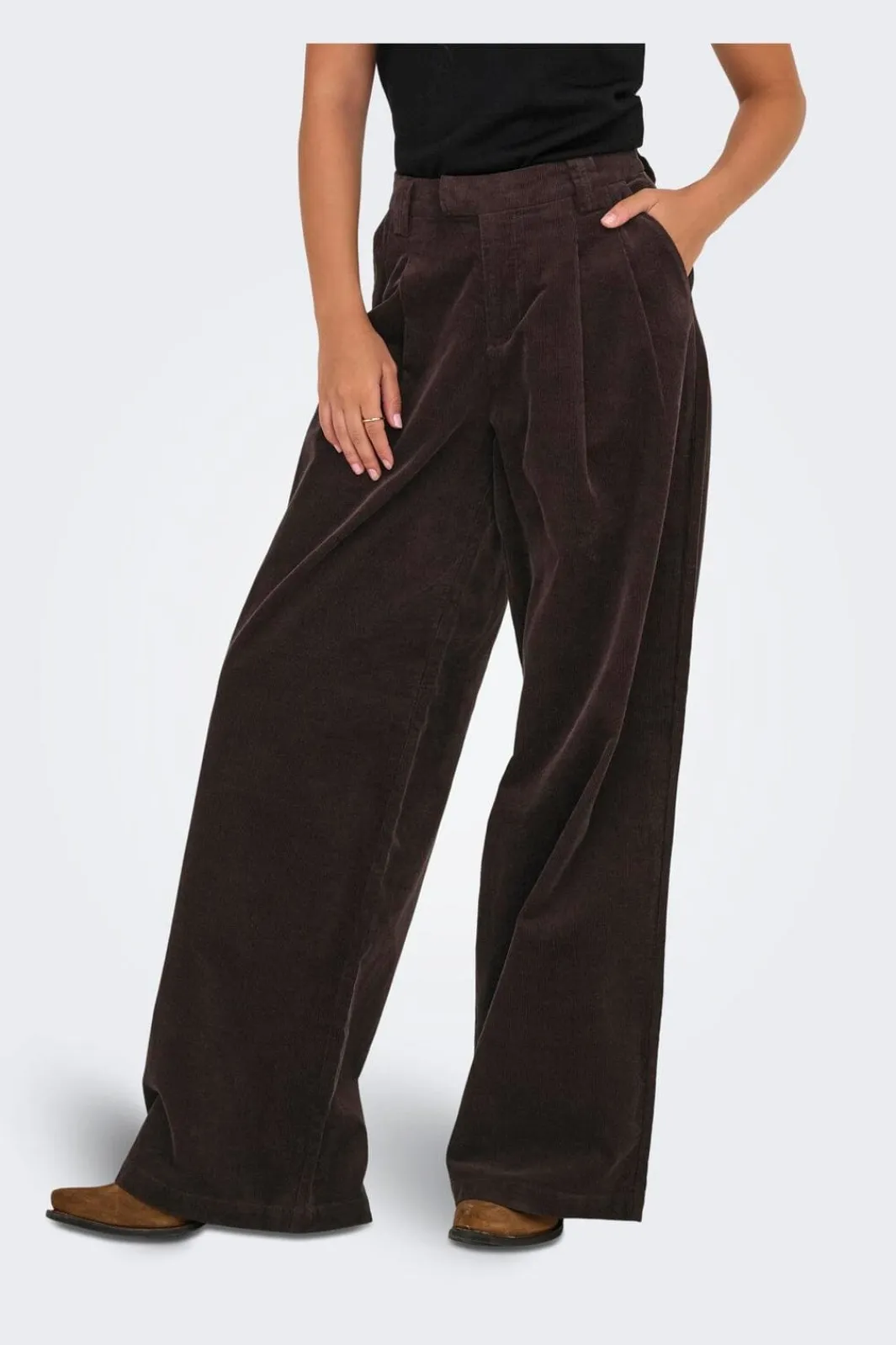 Only Bukser, Jeans & Leggings<Onlsvea-Nessa Cord Wide Pant Cc Tlr