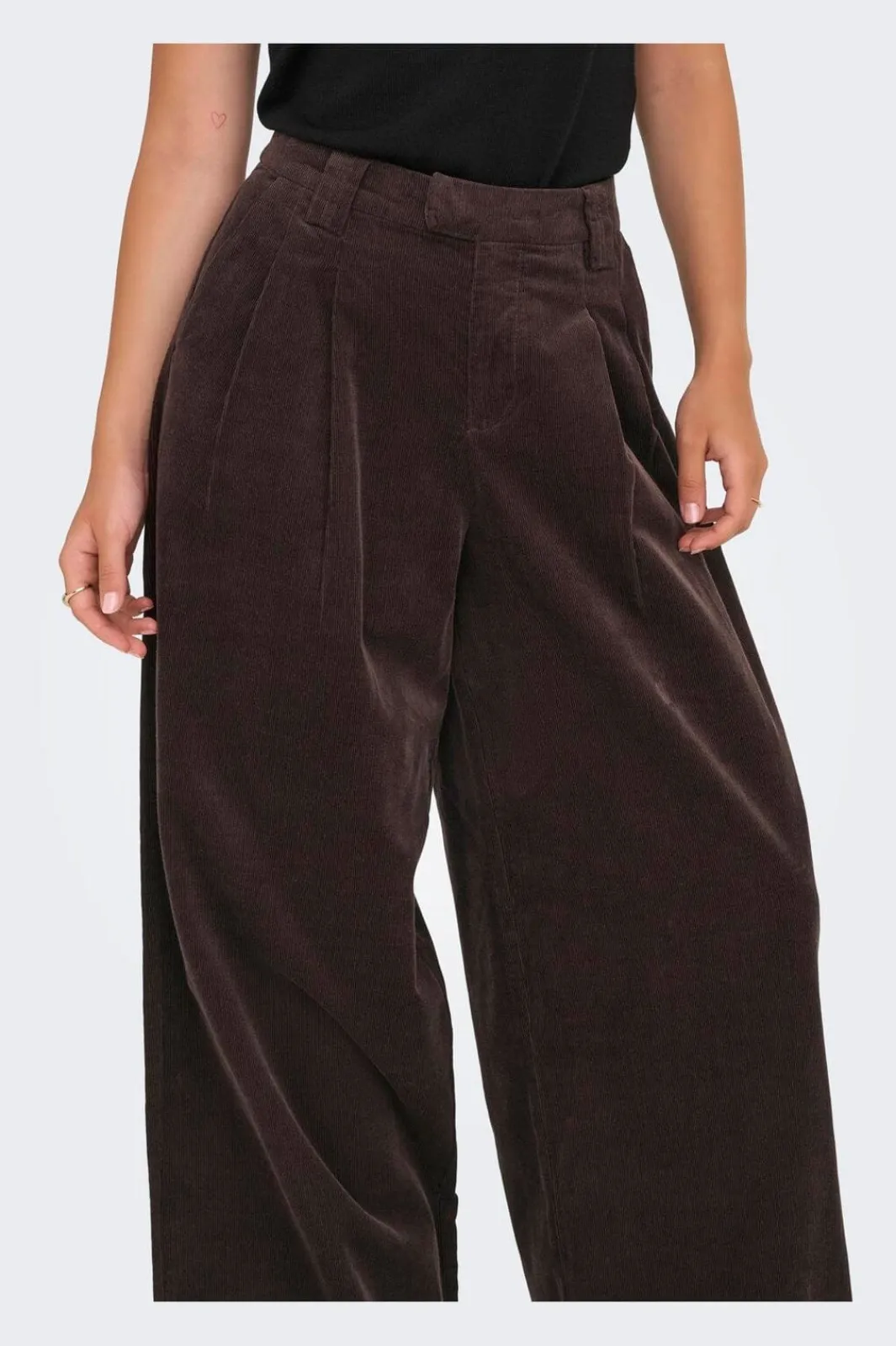 Only Bukser, Jeans & Leggings<Onlsvea-Nessa Cord Wide Pant Cc Tlr