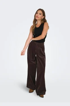 Only Bukser, Jeans & Leggings<Onlsvea-Nessa Cord Wide Pant Cc Tlr