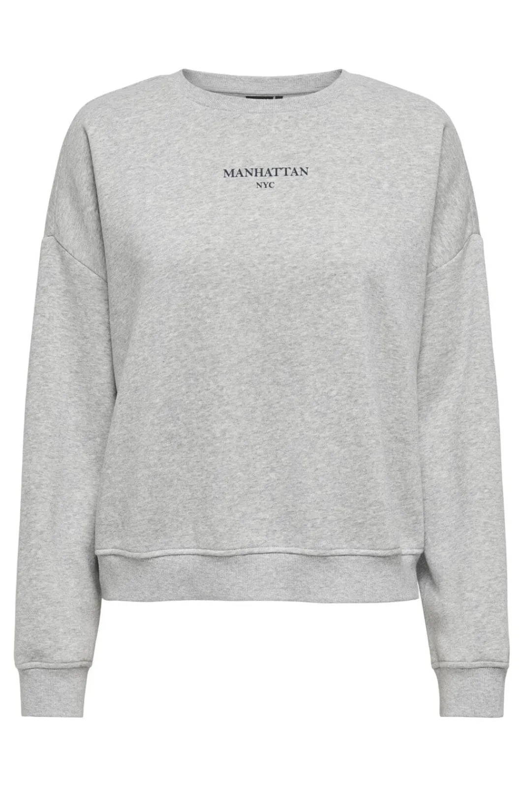 Only Bluser & Skjorter|Sweatsæt & Comfy Wear<Onlsweat Life L/S Crew O.Size State