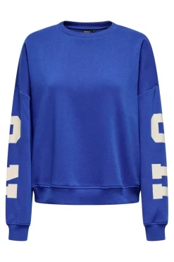 Sale Onlsweat L/S Back/Sleeve Print Swt Sweatsæt & Comfy Wear|Bluser & Skjorter