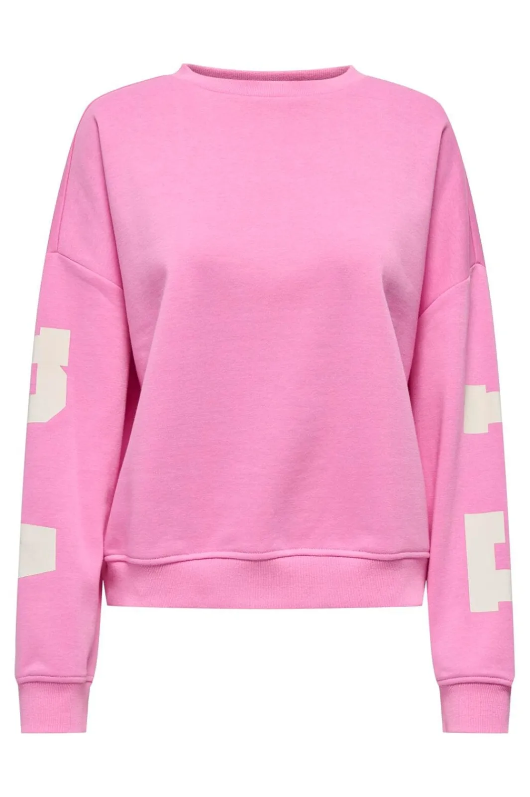 Only Sweatsæt & Comfy Wear|Bluser & Skjorter<Onlsweat L/S Back/Sleeve Print Swt