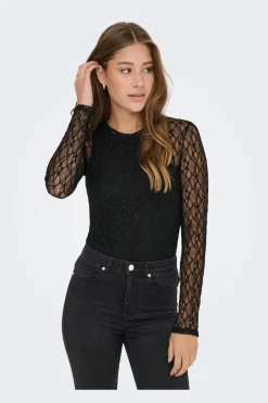 Only Nattøj & Lingeri|Bluser & Skjorter<Onlsyrene Lace Body Acc