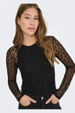 Only Nattøj & Lingeri|Bluser & Skjorter<Onlsyrene Lace Body Acc