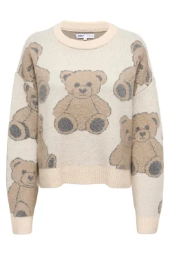 Online Onlted Ls Jq O-Neck Knt Strik|Bluser & Skjorter