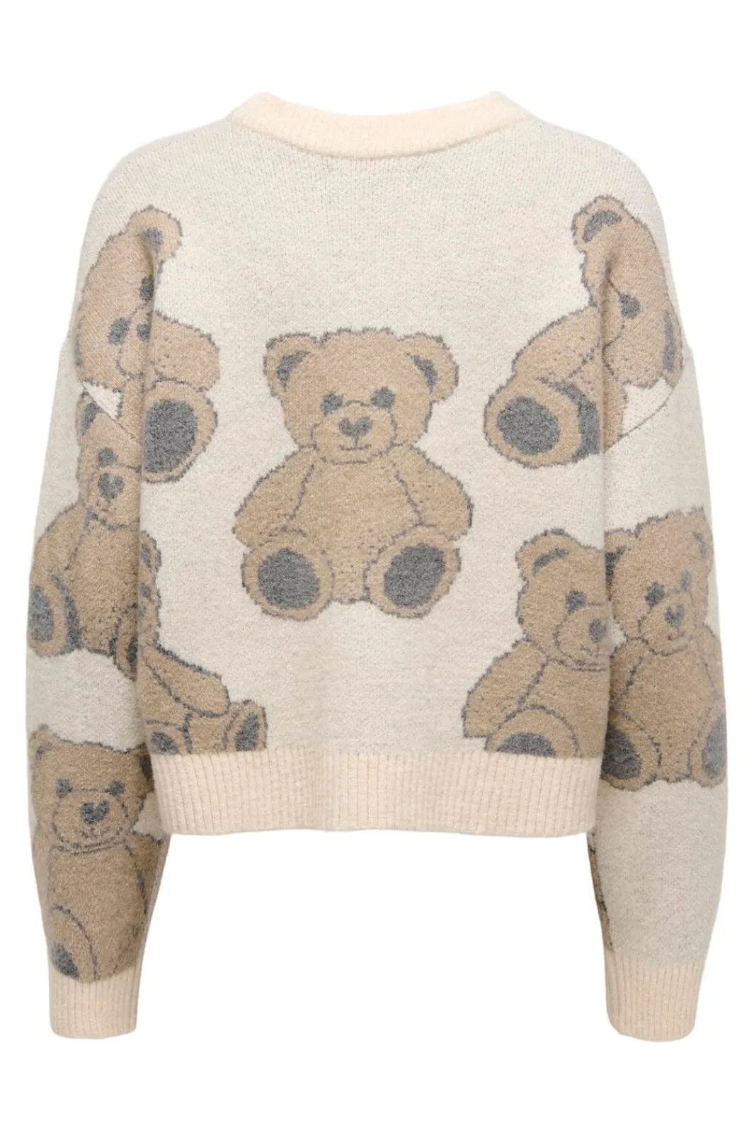 Online Onlted Ls Jq O-Neck Knt Strik|Bluser & Skjorter