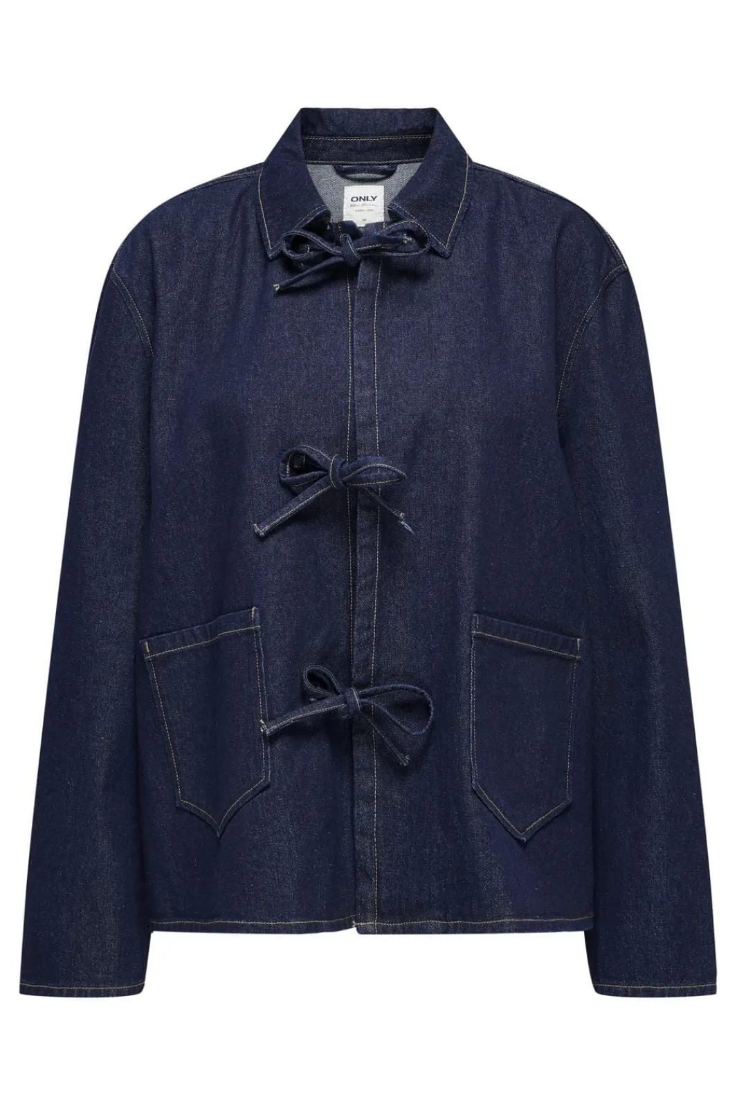 Only Overtøj & Jakker|Ammevenligt Tøj<Onlthille L/S Tie Jacket Gua