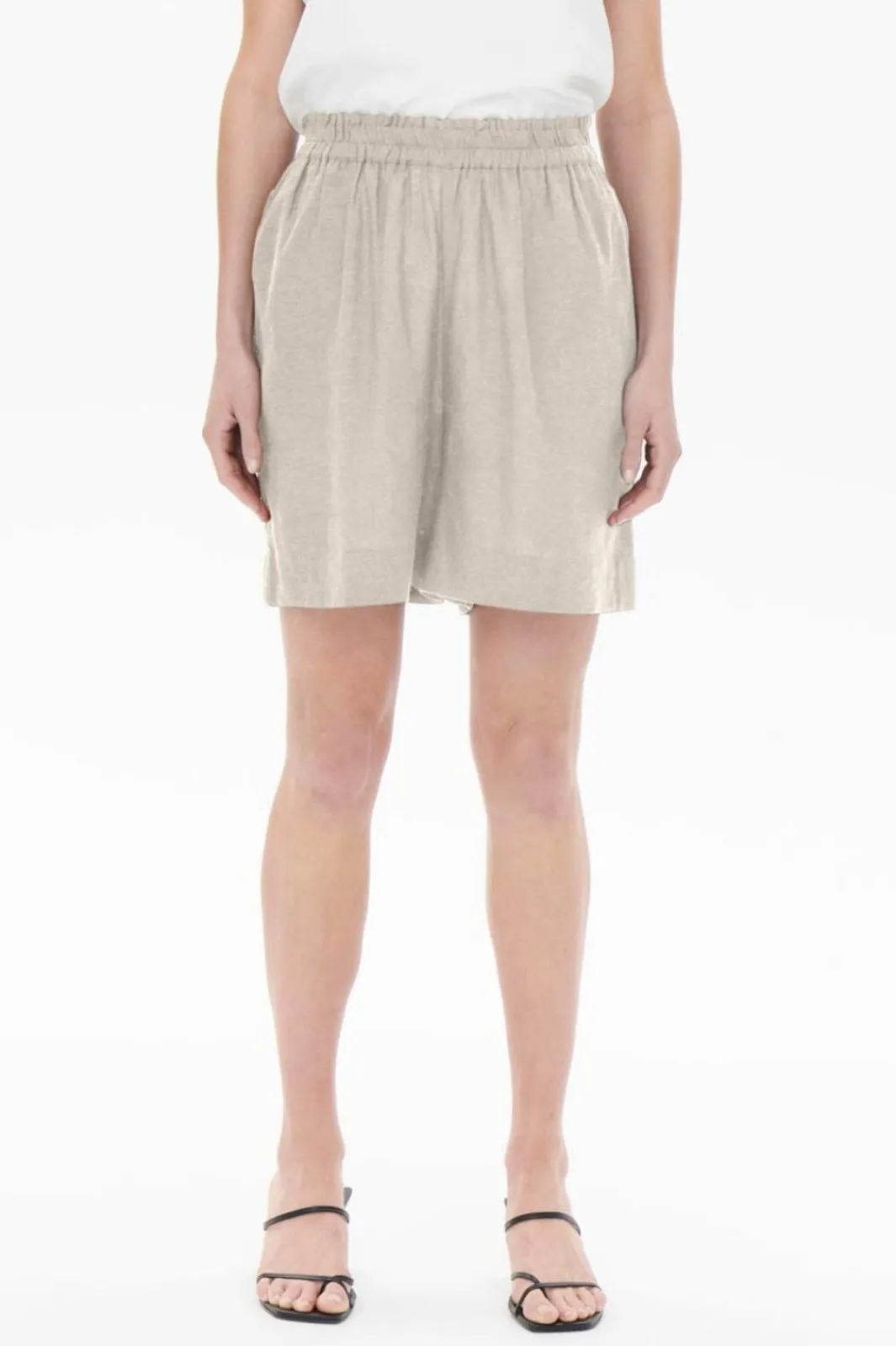 Only Shorts<Onltokyo Linen Blend Shorts