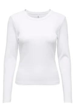 Online Onlval L/S O-Neck Top T-Shirts & Toppe|Bluser & Skjorter