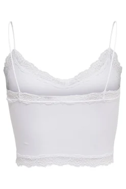Hot Onlvicky Lace Seamless Cropped Top Nattøj & Lingeri