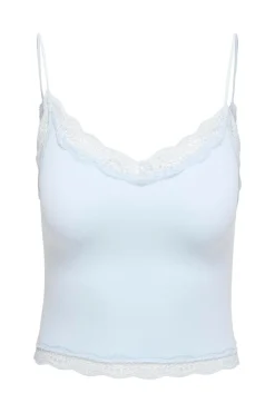 Online Onlvicky Lace Seamless Cropped Top Nattøj & Lingeri