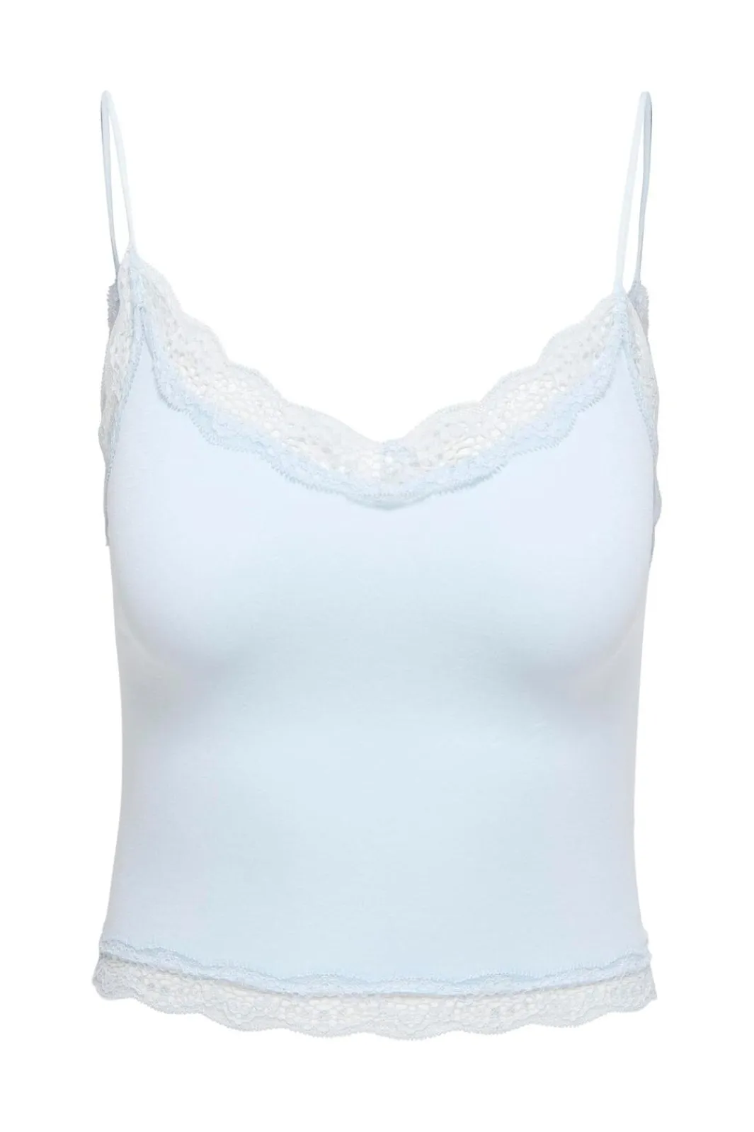 Online Onlvicky Lace Seamless Cropped Top Nattøj & Lingeri