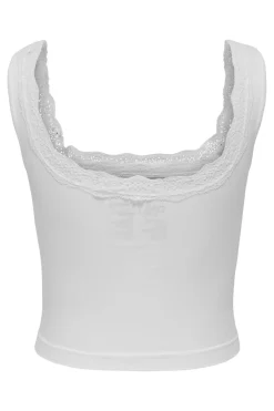 Only Nattøj & Lingeri<Onlvicky Lace Singlet Square Neck Acc