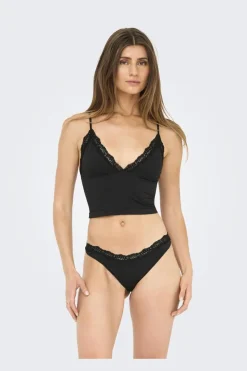 Only T-Shirts & Toppe|Nattøj & Lingeri<Onlvicky Lace Singlet V-Neck Acc