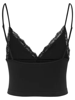 Only T-Shirts & Toppe|Nattøj & Lingeri<Onlvicky Lace Singlet V-Neck Acc