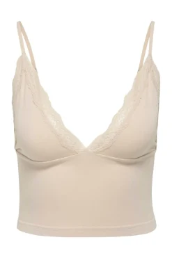 Sale Onlvicky Lace Singlet V-Neck Acc Nattøj & Lingeri