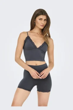 Online Onlvicky Lace Singlet V-Neck Acc T-Shirts & Toppe|Nattøj & Lingeri