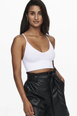 Outlet Onlvicky Rib Seamless Vneck Top Acc Nattøj & Lingeri
