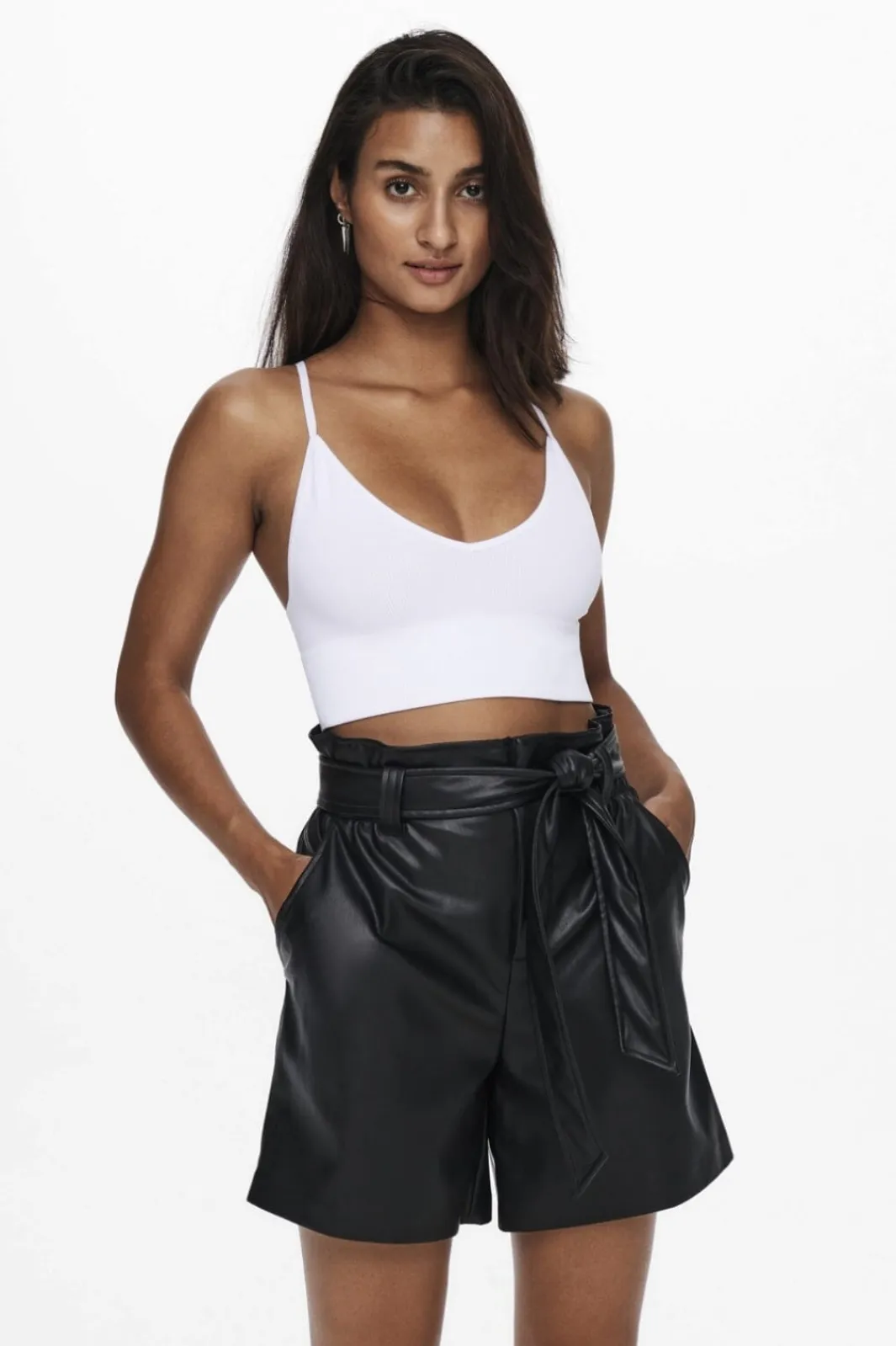 Outlet Onlvicky Rib Seamless Vneck Top Acc Nattøj & Lingeri