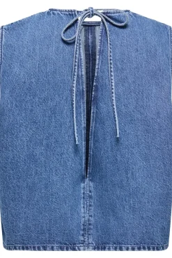 Only T-Shirts & Toppe<Onlvigga S/L Mini Open Back Top