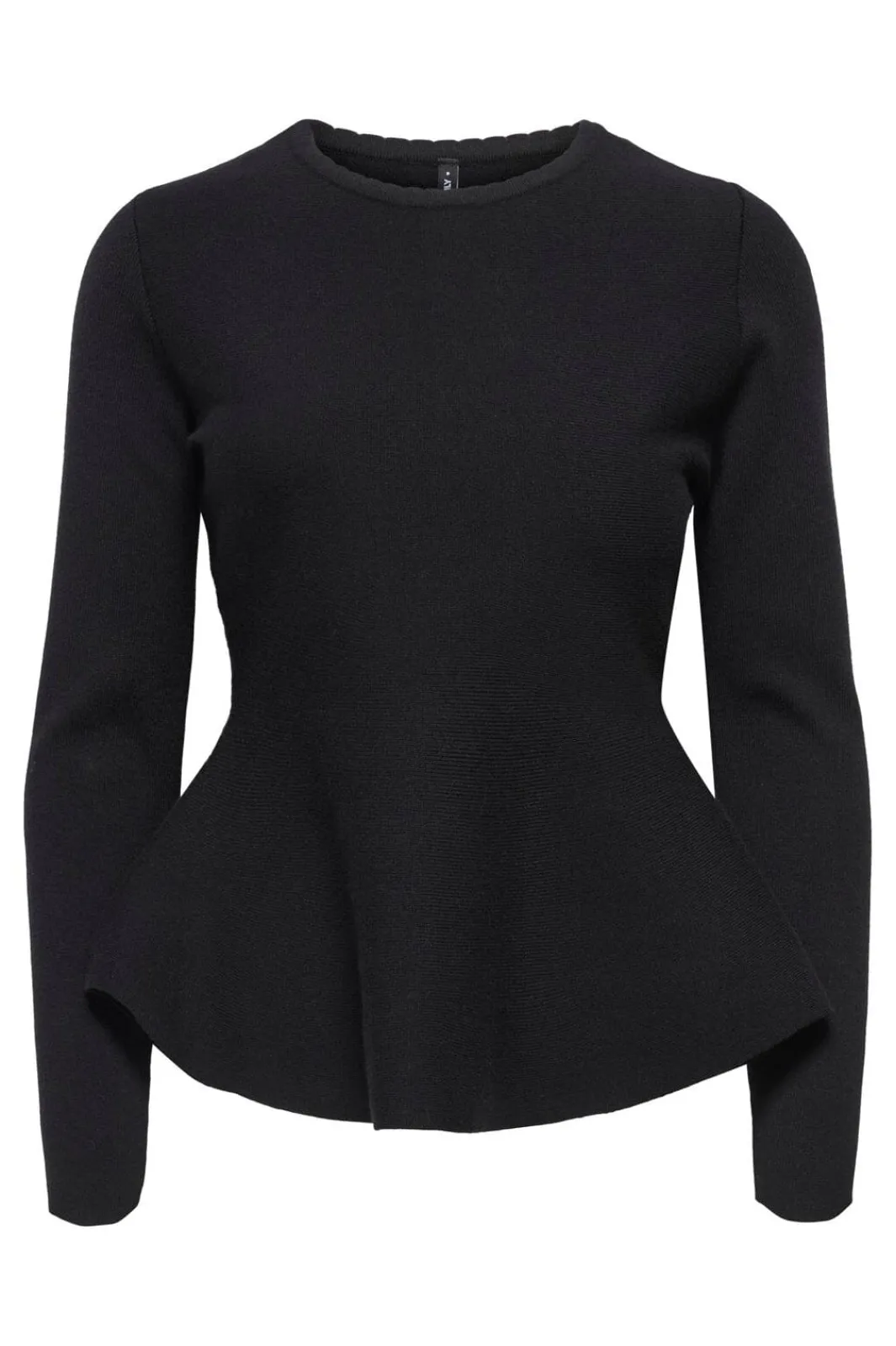 Clearance Onlvilda Ls Peplum O-Neck Knt Strik|Bluser & Skjorter