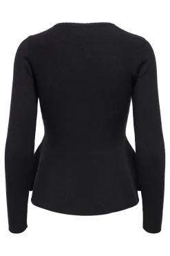 Clearance Onlvilda Ls Peplum O-Neck Knt Strik|Bluser & Skjorter
