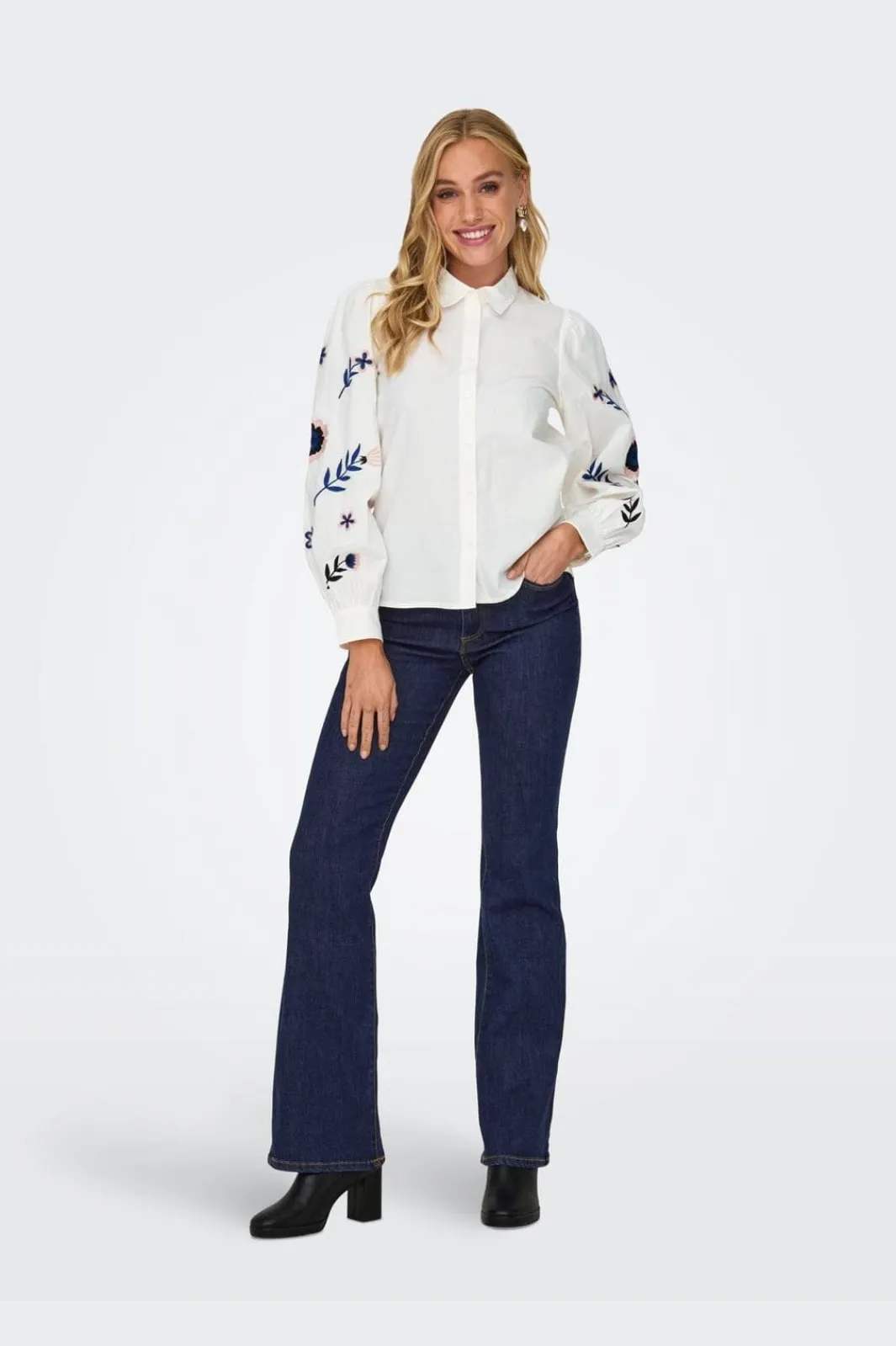 Online Onlwauw Flared Rinse Gua030 Bukser, Jeans & Leggings
