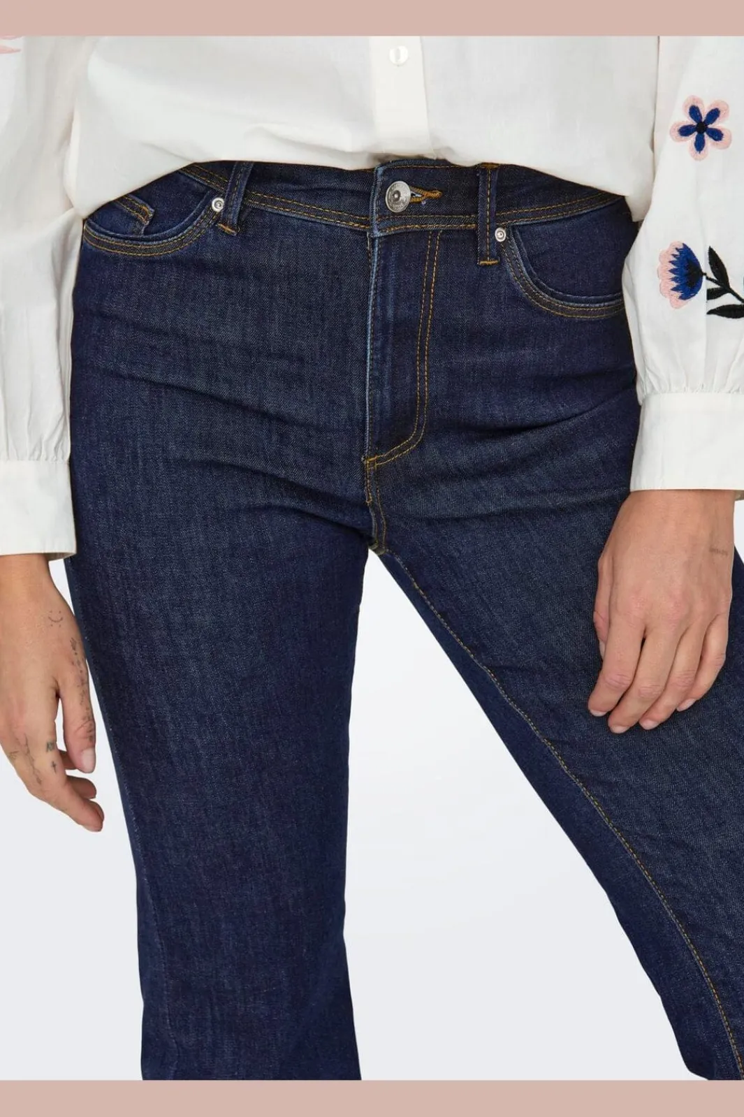 Online Onlwauw Flared Rinse Gua030 Bukser, Jeans & Leggings