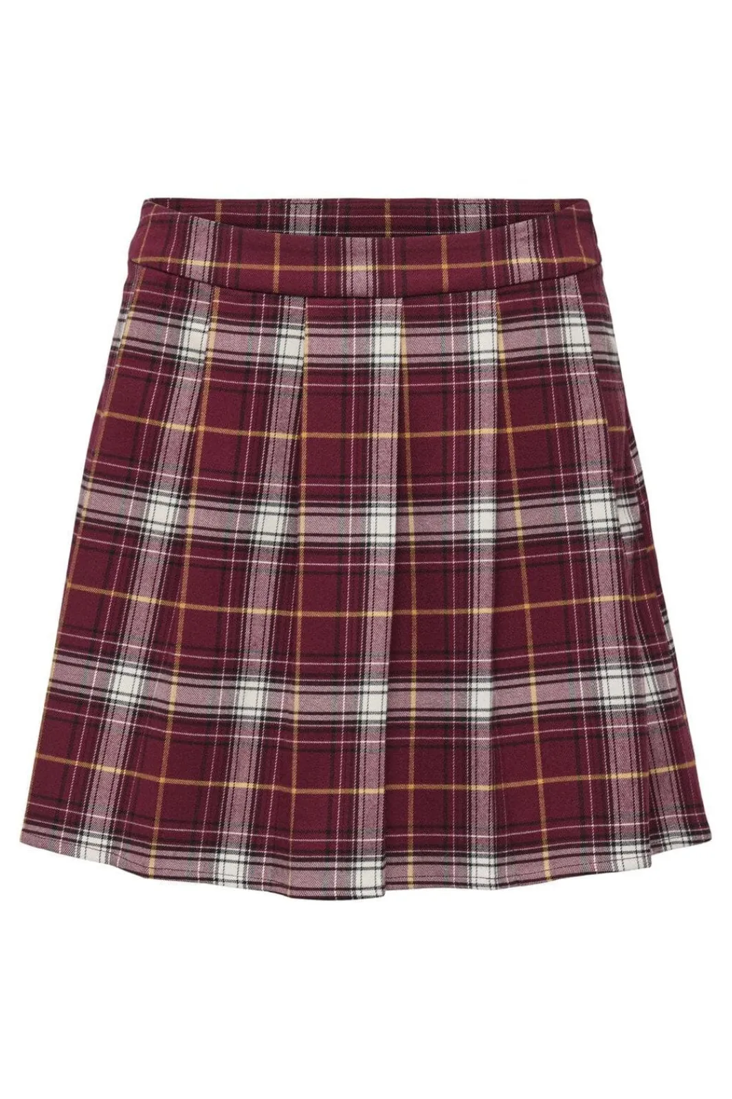 New Onlwren Check Short Skirt Nederdele