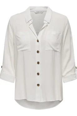 Only Bluser & Skjorter|Ammevenligt Tøj<asmin Shirt L/S