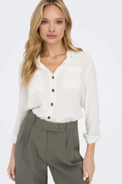 Only Bluser & Skjorter|Ammevenligt Tøj<asmin Shirt L/S