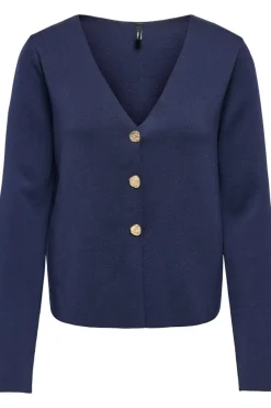 Sale Onlzali Ls V-Neck Button Cardigan Knt Cardigans|Ammevenligt Tøj