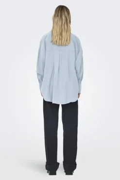 Only Bluser & Skjorter|Ammevenligt Tøj<Onlzazima L/S Loose Shirt