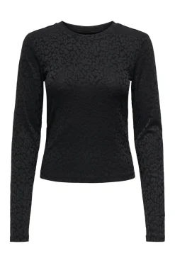Only Bluser & Skjorter<Onlzele L/S Roundneck Top