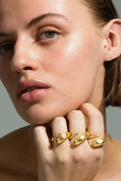 Jane Kønig Ringe<Orbis Drop Ring ODR-SS25-G