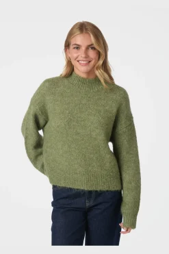 Neo Noir Bluser & Skjorter<Paulina Fluffy Knit Blouse 164729