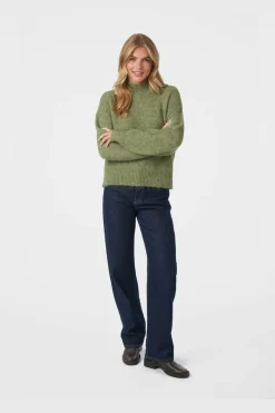 Neo Noir Bluser & Skjorter<Paulina Fluffy Knit Blouse 164729