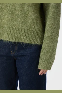 Neo Noir Bluser & Skjorter<Paulina Fluffy Knit Blouse 164729