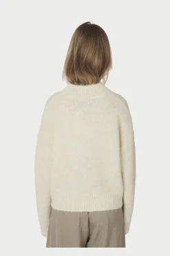 Neo Noir Bluser & Skjorter<Paulina Fluffy Knit Blouse 164729