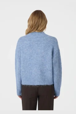 Hot Paulina Fluffy Knit Blouse 164729 Bluser & Skjorter